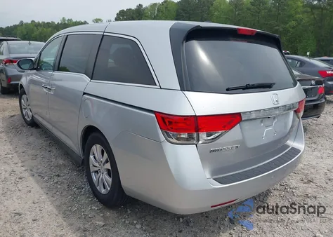 2014 Honda Odyssey Ex-L z USA, uszkodzony, nr VIN 5FNRL5H66EB029967